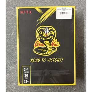 NETFLIX Cobra Kai Board Game Road to Victory- NO MERCY! New